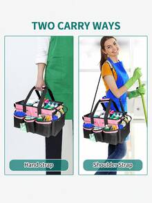 Large-Capacity Cleaning Kit, Tool Storage Bag, Portable And Crossbody Cleaning Organizer, Cleaning Bag,Oxford Cloth Large-Capacity Multifunctional Tool Organizer Bag – Portable Cleaning Supply Organizer & Handbag - Multicolor - View 7