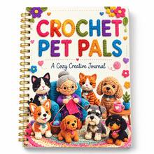 English Crochet Yarn Loop Notebook, Cute Cat & Dog Yarn Doll Cover, Adorable Pet Cartoon Handmade Theme Notepad, DIY Crochet Inspiration Record, Handmade Project Planning, Creative Diary & Learning Notes, Portable Spiral Binding Design, Suitable For Crochet Enthusiasts, Handmade DIY Creators, Students & Women, Creative Stationery, Birthday Gift, Christmas Gift, Holiday Gift - Style 1 - View 10