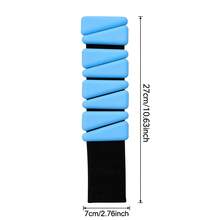 Adjustable Detachable Silicone Weighted Wrist And Ankle Bands For Fitness And Exercise, 1lb/Pc, 450g - Multicolor - View 3