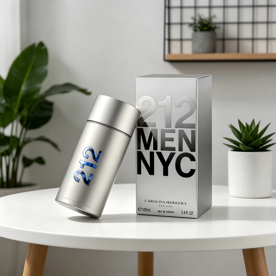 212 Men NYC 100ML Men's Fragrance Fresh Aromatic Floral Woody - Woody & Earthy - View 1
