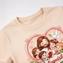 Women T-Shirts - Apricot - View 2