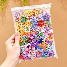 40pcs Elegant & Cute Star Hair Clips Set, Dopamine Colorful Oil Drip Y2K Bangs Clips, Five-Pointed Star BB Clips, Sweet & Cute Side Hair Clips, Durable & Non-Slip, Tidy Loose Hair, Suitable For Daily Styling And Vacation Wear <Random Color/Style Delivery> - Multicolor - View 2