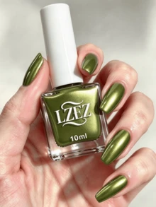 LZEZ 10ml/瓶 2026新款水性指甲油 快乾持久 可卸除 夏季色系 女用美甲 節日禮物 - 綠色 - 查看 7