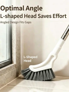 Extendable Gap Cleaning Brush With Long Extendable Handle, L-Shaped Brush Head Gap Brush, Bathroom Shower Room Extendable Corner Brush, Bathroom Tile Gap Kitchen Tile Grout Cleaning Brush - Multiple Styles - View 8