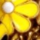 Yellow Daisy + 10pcs Bee