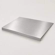 Stainless Steel Folding Edge Cutting Board, Rectangular Kitchen Cutting And Pastry Board, Suitable For Vegetables, Meat And Dough - Silver - View 2