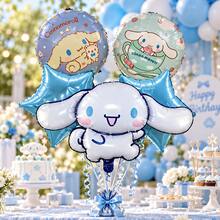 Sanrio Cinnamoroll Blue Star Foil Balloon Decor Pack, Character Birthday Party Supplies For Photo Backdrop, Cake Table, Gift Display & Room Decoration - View 6
