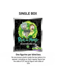 Monogram Warner Bros 1pc Rick And Morty Official Licensed Mystery Blind Bag Random 3D PVC Figure Keychain, Non-Plush, Includes Wizard Rick, Summer, Superhero, Alien And Weird Creature Charms, Unique Space Theme Backpack Decoration, Quirky Cult Collectible Accessory, Cool Gift For Fans - Multicolor - View 5