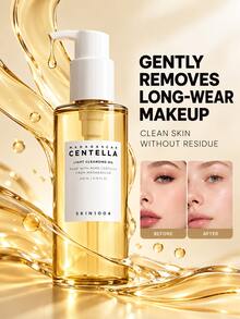 SKIN1004 Madagascar Centella Cleansing Oil, Lightweight Water-Like Texture, Gentle Cleansing And Soothing, Suitable For Full Face (Including Eyes And Lips), Ideal For Removing Party And Holiday Makeup - Cleansing Oil 200ml - View 1