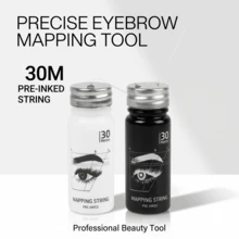 Eyebrow Mapping Positioning Tool, Eyebrow Line Pencil, Eyebrow Shape Marking Line Positioning Tool, Tattoo Stencil And Accessories - View 4
