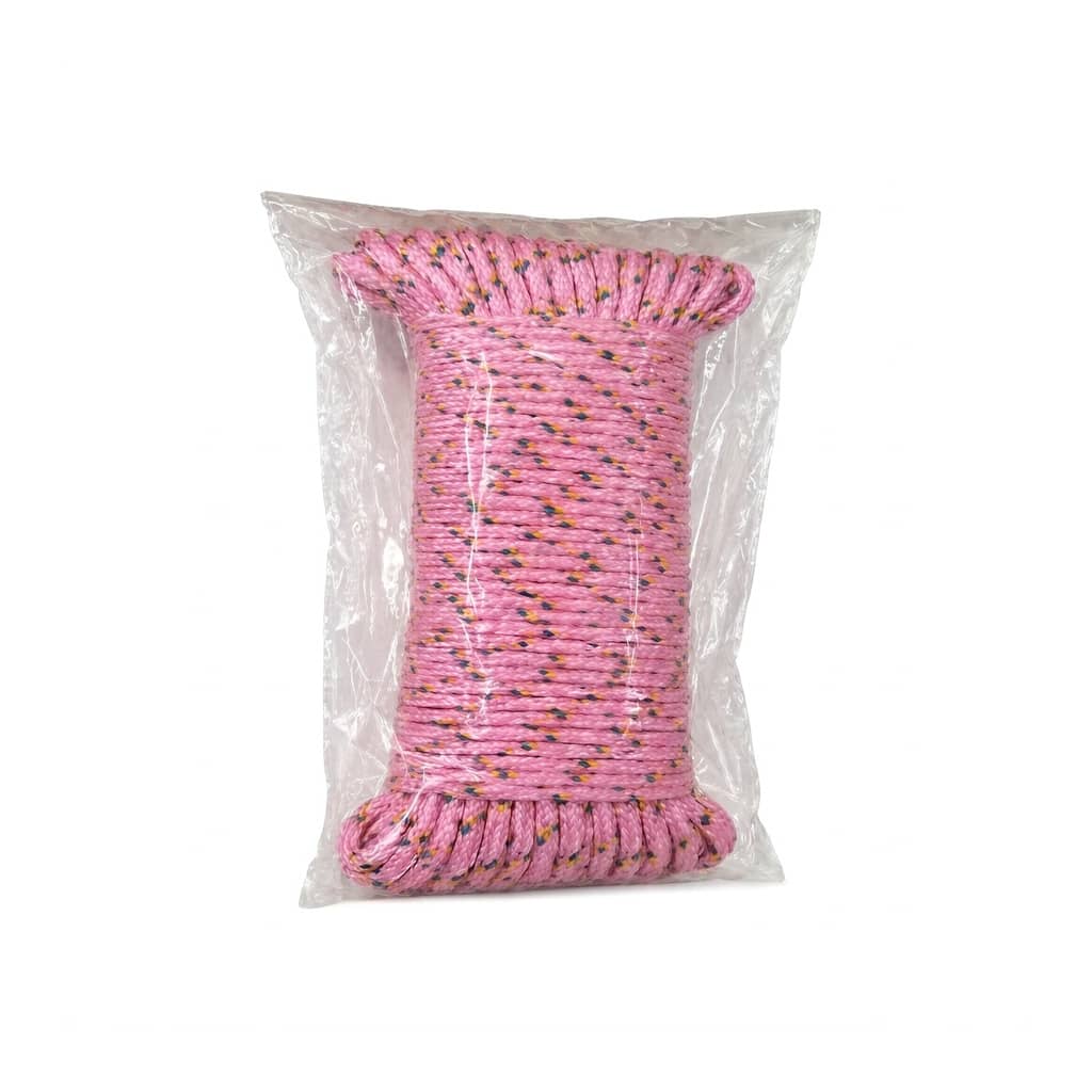 Cuerda de Polipropileno de 4 mm x 20 m, Resistente, Práctico y Duradero - C - Ver 1