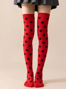 1/5 Pairs Women's Over-The-Knee Socks, Costume Party Decorative Prop ...