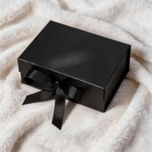 Personalized Gift Box, Blank Gift Box, Magnetic Ribbon Box, Birthday Gift Box, Valentine's Day Gift For Women - Multicolor - View 11