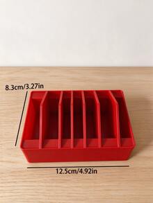 2pcs Multi-Slot Tool Storage Box, Plastic Pliers Screwdriver Organizer Rack, Workshop Garage Desktop Hardware Hand Tool Sorting Storage Box, Space-Saving Tool Holder, Repair Tools, Home Workshop Workbench Storage Accessories - A - View 6