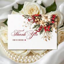 Kartu Ucapan Natal Mini yang Disesuaikan, Kartu Ucapan Terima Kasih Kecil Ukuran 6x4cm/9x6cm yang Dipersonalisasi, Kartu Kecil untuk Dekorasi Paket Kotak Hadiah, Kartu Pesan, Kartu Kecil Liburan yang Dipersonalisasi, Kartu Ucapan Terima Kasih untuk Usaha Kecil - kartu - View 2