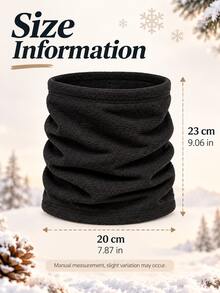 Khăn cổ giữ ấm bằng nỉ điều chỉnh được unisex – Khăn cổ trượt tuyết giữ ấm mùa đông & mũ trùm đa năng – Chống gió & chống lạnh – Thiết kế kiểu mặt nạ – Phù hợp cho các hoạt động ngoài trời – Thiết kế cổ áo chuyển đổi được - Nhiều màu - Xem 4