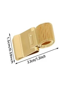 1pc Multi-Functional Notebook Pen Clip - Manganese Steel Spring Clip, Designed To Securely Hold Pens On Notebooks For Convenient Carrying - View 6