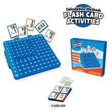 Children's Double-Sided Math Learning Board Addition Subtraction Multiplication Division Flash Card Set, 3 Years Old Early Education Educational Toy, Educational Game Toy, Arithmetic Cards, Math Enlightenment Teaching Tool, Develop Children's Calculation Thinking, Independent Learning Interactive Board Game - Multicolor - View 11