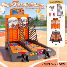 Tabletop Mini Basketball Shooting Game For 2 Players, Finger Flip Desktop Arcade Game, Indoor Party Family Interactive Game, Birthday Holiday Gift For Teens Adults - Multicolor - View 11