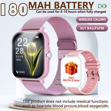 1.83 Inch Smart Watch For Men And Women, 1pc, Can Make Calls, Receive Messages, Alarm, Pedometer, Multiple Sports Modes, Compatible With Android And IOS, Suitable For School, Sports, Parties, Birthdays, Ideal Gift - Multicolor - View 4