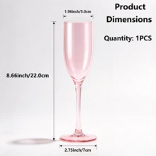 5oz Unbreakable Champagne Flutes, Reusable Champagne Toasting Cups, Clear Plastic Martini Glasses - Suitable For Cocktails, Champagne And Desserts, Reusable, Mousse Cups - View 21