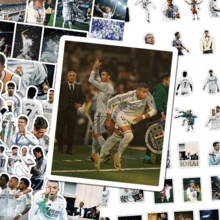 FIFA 65 ملصق بموضوع نجوم كرة القدم ريال مدريد، ملصقات صور مبابي وفينيسيوس وبيلينجهام ولاعبين آخرين، مناسبة لتزيين الكمبيوتر المحمول وزجاجة المياه والمخطط وغطاء الهاتف، مجموعة هدية لعشاق كرة القدم - ملصق - مشاهدة 2
