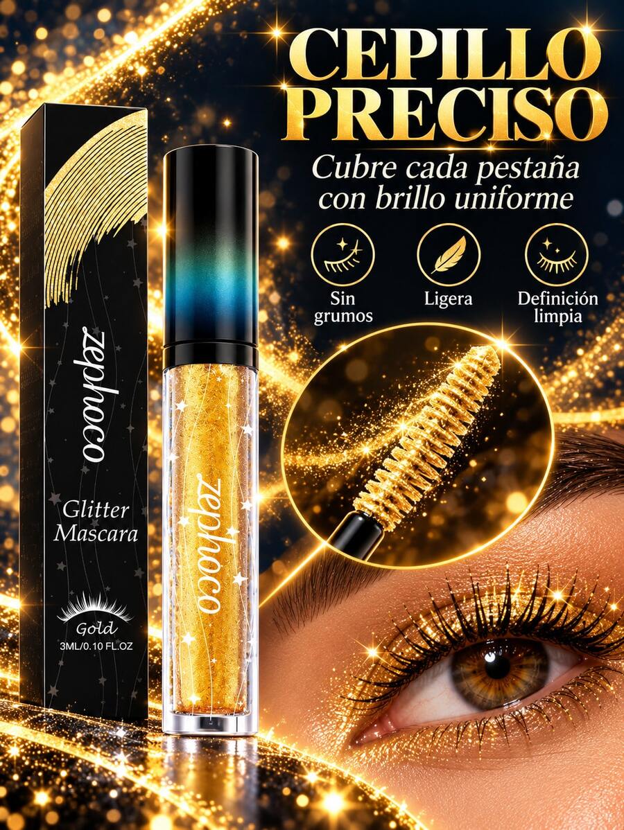 zephoco Mascaras - Gold - View 1