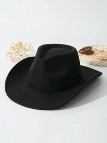 1pc Y2K Style Unisex Solid Color Jazz Fedora Outdoor Sun Hat, Suitable For Men, Ideal For Outdoor Sports, Sun Protection And Daily Commute - A - View 13
