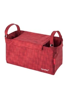 Universal Stroller Storage Bag, Large Capacity Stroller Organizer With Multiple Pockets And Handle, Can Be Hung On Stroller, Used For Storing Diapers And Essentials - Multicolor - View 11