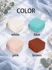 Personalized Jewelry Box, Customized Jewelry Box, Bridesmaid Jewelry Box, Gift For Her, Travel Jewelry Organizer, Customized Name Jewelry Box - Multi-color - Graduation Jewelry Box - View 9