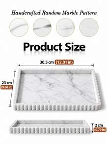 Silicone Bathroom Countertop/Vanity Tray, Round Silicone Bathroom Tray, Modern Bathroom Decor, Coffee Table Decor, Decorative Tray For Candles, Perfume, And Plants - View 11