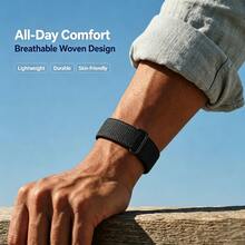 Gelang Loop Sport Tali Nilon Kompatibel Dengan Air Band, Tali Air yang Dapat Diatur, Tali Pengganti Gelang Ringan dan Bernapas - Fitbit Air - View 6