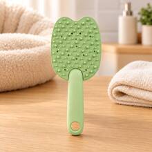 1pc Double-Sided Pet Grooming Brush, Gentle Massage De-Shedding Comb, Suitable For Cats And Dogs, Furniture Hair Remover - View 7