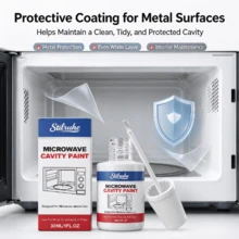 30ML Microwave Cavity Specialized Paint, Microwave Internal Gap Repair Paint, Creates Uniform Inner Wall Surface, Covers Fine Scratches, Forms Protective Layer On Metal Parts Of Inner Wall - A - View 4
