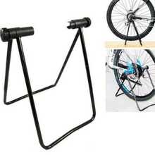 Bicycle Trainer Stationary Bike Cycle Stand Indoor Exercise Hi-Quality Foldable - Black - View 2