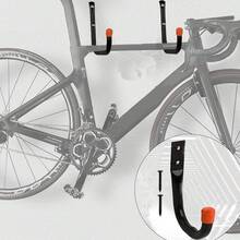 2pcs Bicycle Iron Hooks With Screws, Suitable For Installation In Sheds And Other Outdoor Locations. - Multicolor - View 4