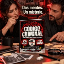 Spanish-Crime Code Mystery Word Search Painting Book, Reasoning Thinking Training, Stay Away From Electronic Screens, Halloween And Christmas First Choice Gift - HCYPSZ211-2 - View 4
