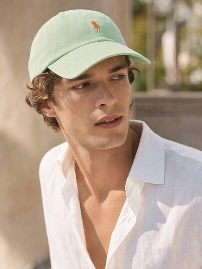 Gorra de béisbol unisex Polo Ralph Lauren con logotipo de poni bordado 710667709501