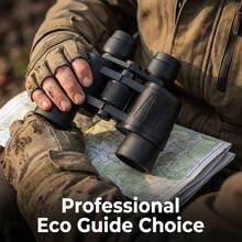 High Magnification HD Adult Binoculars, Black Non-Slip Rubber Shell, 28mm Large Eyepiece, Waterproof Multi-Layer Coated Lens, Outdoor Hiking Bird Watching, Concert Viewing Portable Observation Equipment, Winter Outdoor Camping Supplies, Essential Camping Gear - Multicolor - View 2