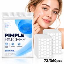 Hydrocolloid Pimple Patch Provide All-Day Waterproof And Breathable Care. With A Circular Design, They Offer A Comfortable Fit And Easily Conceal Blemishes. Suitable For All Skin Types And Occasions - Round - View 1