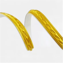 1pc Self-Adhesive Peel And Stick Decorative Trim Line, Flexible Wall Decor Strip, 3D Embossed Decorative Line, Suitable For Tile, Wood Wall Panel, Photo Frame Border, Tassel Edge, Ceiling Wallpaper Decoration Line - 1pc - View 6