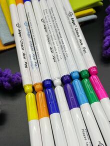 Air-Erasable Marker, 8 Colors Available, Auto-Fading, No Residue On Fabric, Suitable For Clothing Pattern Making, Embroidery, Patchwork, Christmas Decorations And Other Crafting Scenarios - Air-disappearing Pen - View 2