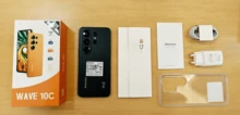Blackview WAVE 10C 全球版智慧型手機，6.88 吋螢幕，32MP 後置相機 + 13MP 前置相機，Unisoc T310 處理器，支援最高 1TB TF 卡，5000mAh 電池，附保護殼，Gemini AI Chat-GPT，萬聖節禮物 - 黑色 - 查看 7