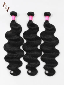 ARABELLA Body Wave 10A 100% 真人髮束 自然色 雙層髮尾 巴西真人髮片 可染髮漂白 未經加工 髮接片 - SNatural - 查看 1