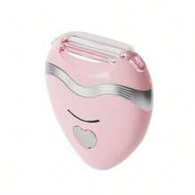 Women's Heart-Shaped Portable Electric Shaver, Wireless Wet & Dry Painless Epilator, Wide Head Body Razor, Mini Bikini Trimmer, Gentle Full Body Grooming Device For Underarms, Legs, Arms, Bikini Line And Intimate Areas - Multicolor - View 12