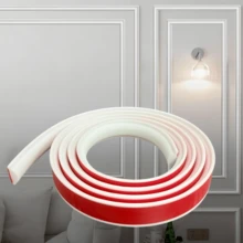 1 Gulungan Strip Dekoratif PVC Perekat Diri Elegan - Garis Dekoratif PVC Sepanjang 78,74 Inci, Panel Dekoratif Dinding dan Langit-langit yang Dapat Dilepas, Cocok untuk Dinding, Lantai, Lemari - Pemasangan Mudah - A - View 13