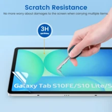 2pcs Paper-Feel Screen Protector, Compatible With Galaxy Tab S9 11-Inch 2023/S8 11-Inch 2022/S7 11-Inch 2020, Write And Draw Like On Paper, Matte Writing Film Anti-Scratch, Bubble-Free, High Transparency Anti-Fingerprint, Tablet Screen - 2pcs - View 6