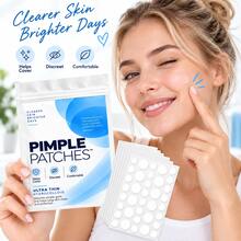 Hydrocolloid Pimple Patch Provide All-Day Waterproof And Breathable Care. With A Circular Design, They Offer A Comfortable Fit And Easily Conceal Blemishes. Suitable For All Skin Types And Occasions - Round - View 3