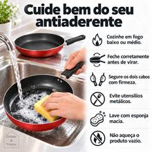 Omeleteira 18 cm diâmetro multiuso Antiaderente - Visão 10