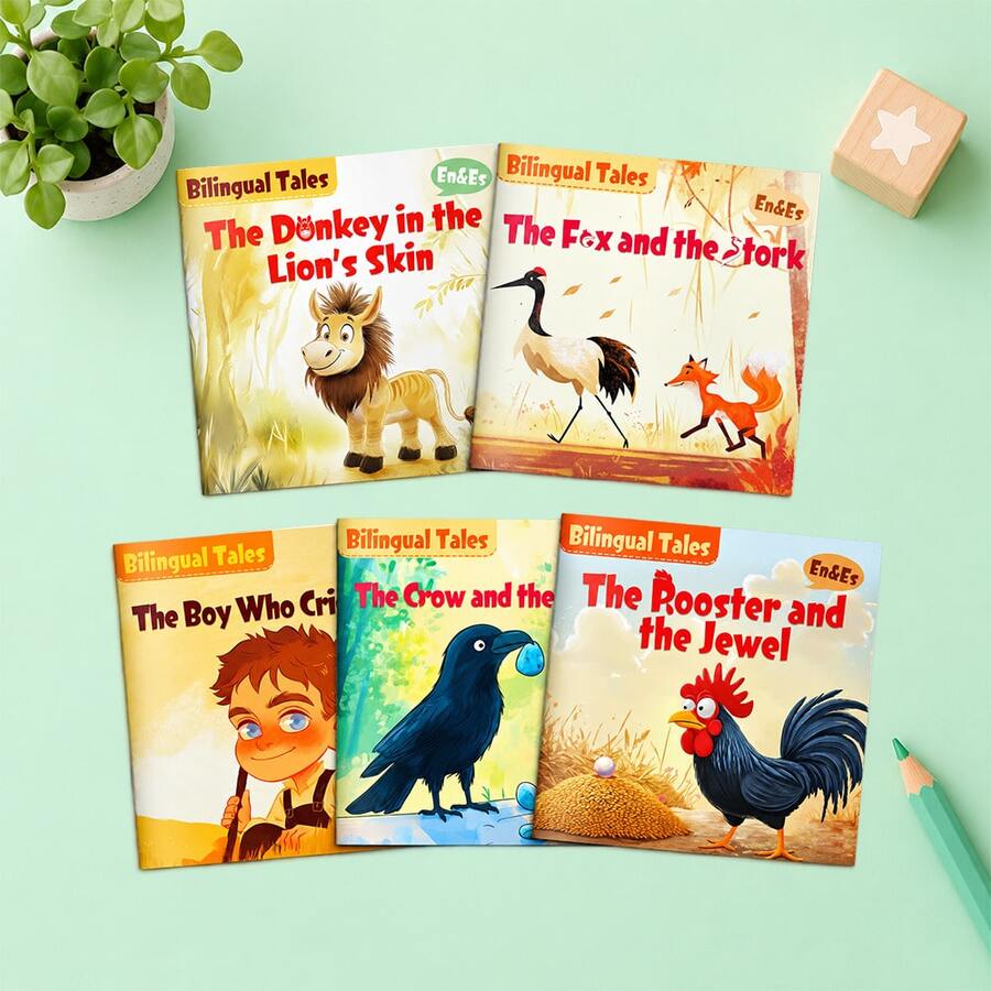 Kids Learning Books, English Spanish Bilingual Storybook For Children, Dual Language Reading Practice, Learn Everyday English Words, Build Vocabulary, Develop Reading Confidence, Educational Story Book For Young Language Learners - Bilingual Storybook - View 1